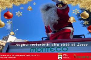 LECCE. Auguri Ecostenibili alla città di Lecce Domenica 18 Dicembre 2022