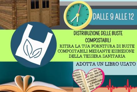 ADOTTA UN LIBRO DALLA BIBLIOTECA COMUNALE PER L'ESTATE